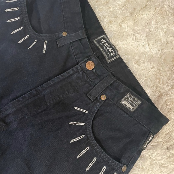 Versace slim jeans.dark blue.condition 7/10.no damage.smoke free - Picture 2 of 7